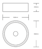 Lavatório Beja Cerâmico