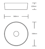 ​Lavatório Cerâmico Faro