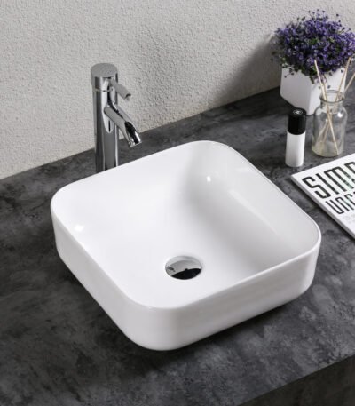 Lavatório Cerâmico Branco